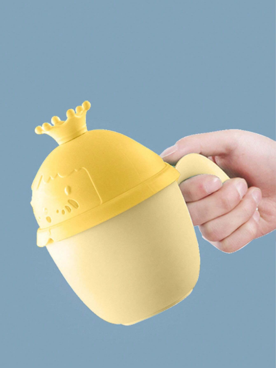 Crown Design Bathing Cup For Kids, Used As Shower Toys And Washing Cup For Babies And Young Children