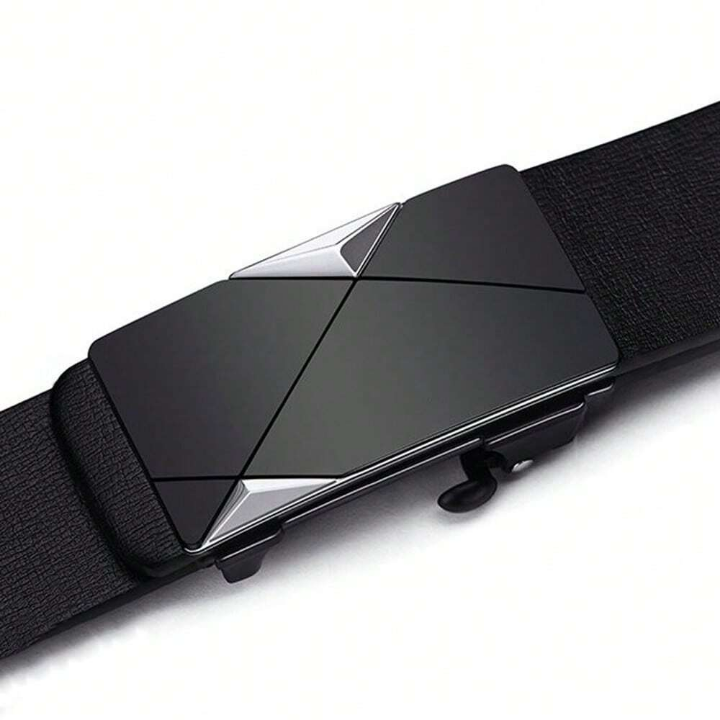 1pc Men's Automatic Buckle Belt For Daily Wear