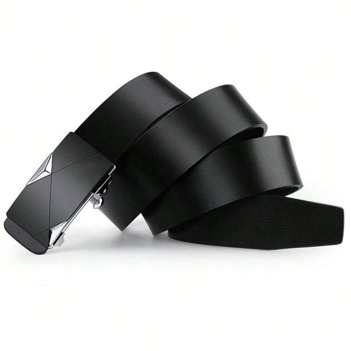 1pc Men's Automatic Buckle Belt For Daily Wear