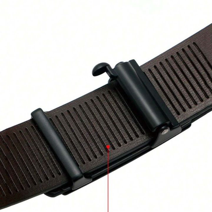 1pc Men's Automatic Buckle Belt For Daily Wear