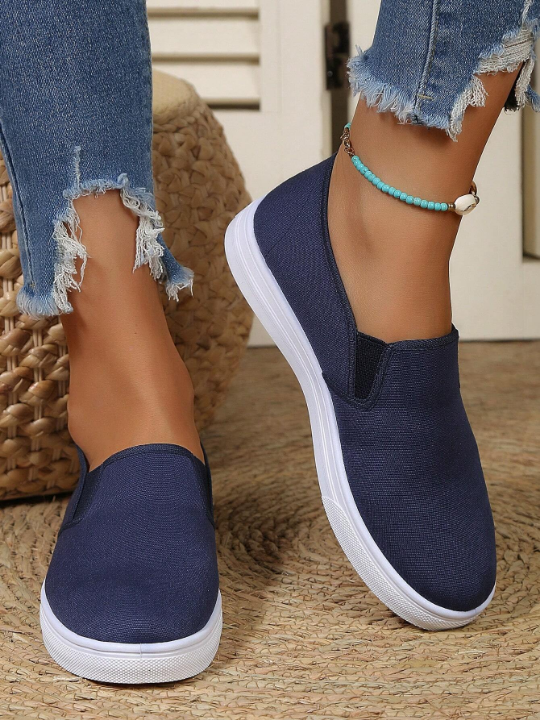 Simple Slip-on Women's Casual Sports Shoes