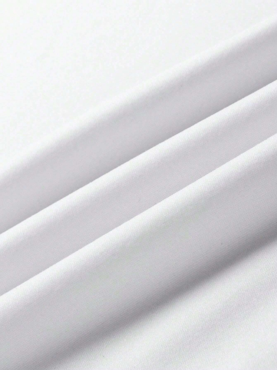 Men Mountain Print Thermal Lined Sweatshirt