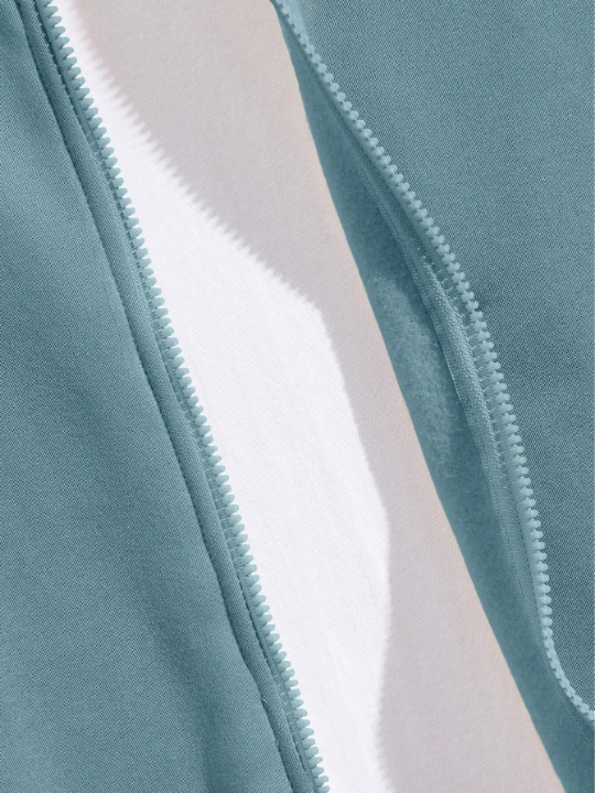 Men Zip Up Bomber Jacket Without Tee