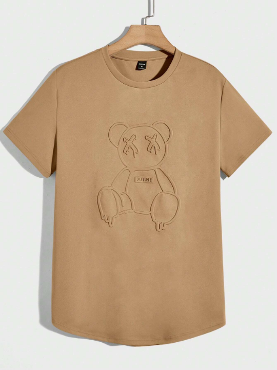 Manfinity Hypemode Men Bear Pattern Tee