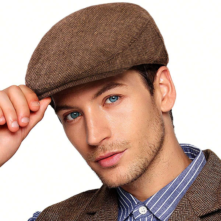 Coffee-color Fashionable Forward Cap