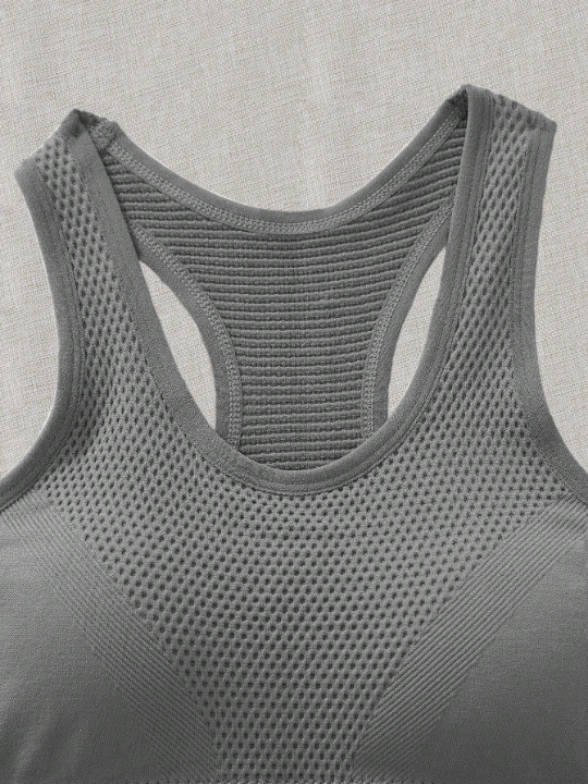 Yoga Basic 3pcs Seamless High Stretch Racerback Sports Bra