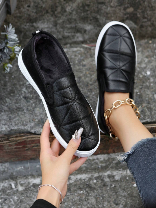 Women's Autumn Winter Lined Warm Comfortable Casual Shoes