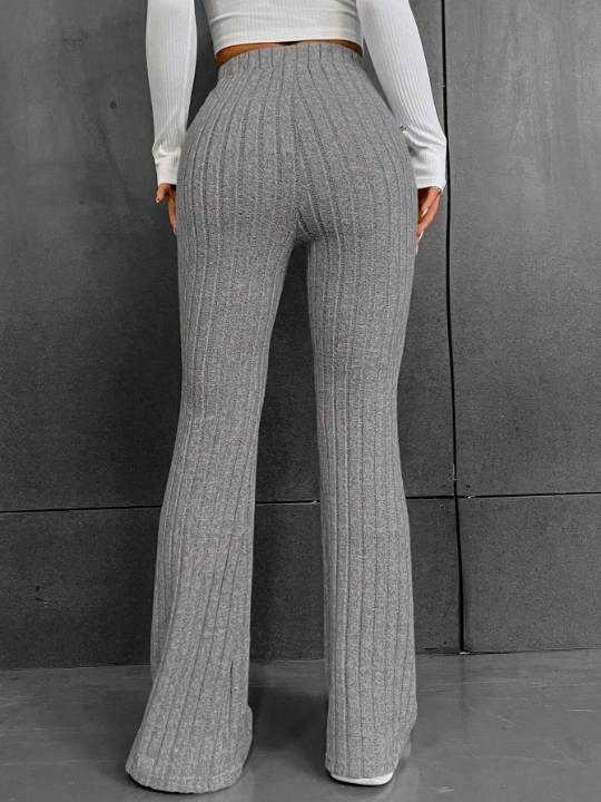 EZwear High Waist Flare Leg Pants