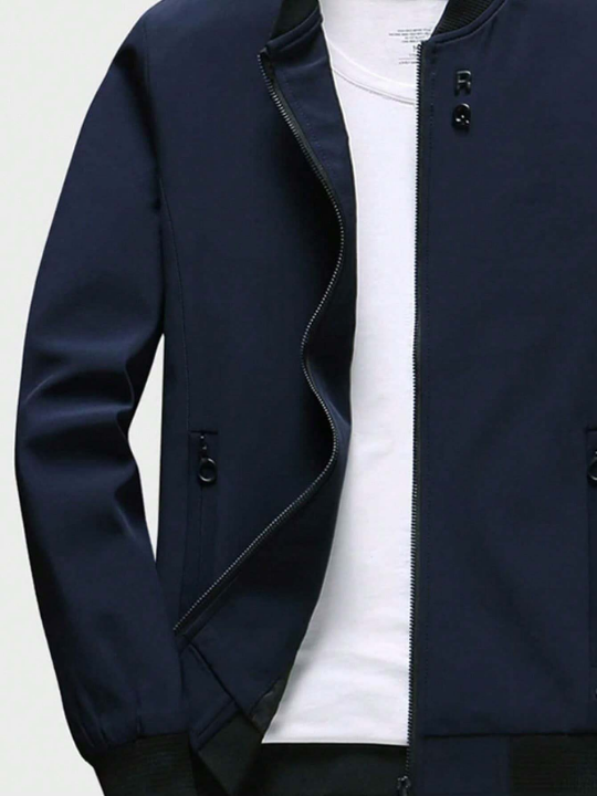 Men's Casual Sports Jacket Coat Gym Clothes Men