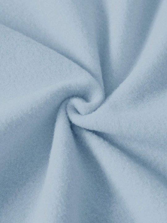 Manfinity Homme Loose Fit Men's Bear Embroidery Hoodie