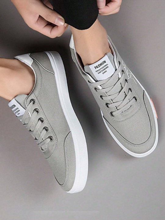 Men's Canvas Shoes, Men's Shoes, Men's Shoes, Trendy, Versatile, Trendy Shoes, Men's Sports Shoes, Spring, Summer And Autumn Breathable Sports Shoes