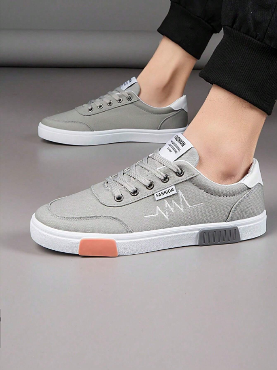 Men's Canvas Shoes, Men's Shoes, Men's Shoes, Trendy, Versatile, Trendy Shoes, Men's Sports Shoes, Spring, Summer And Autumn Breathable Sports Shoes