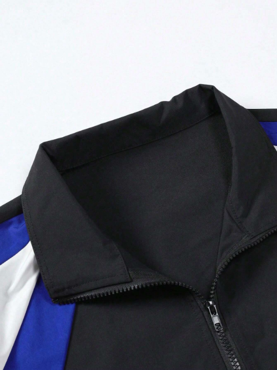 Manfinity Hypemode Men Colorblock Zip Up Jacket