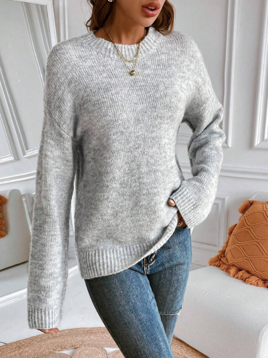 Essnce Drop Shoulder Sweater