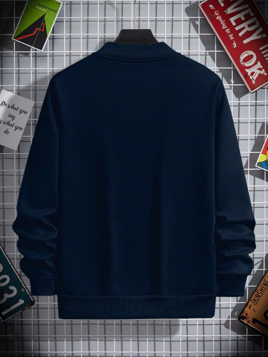 Men Zip Up Sweatshirt