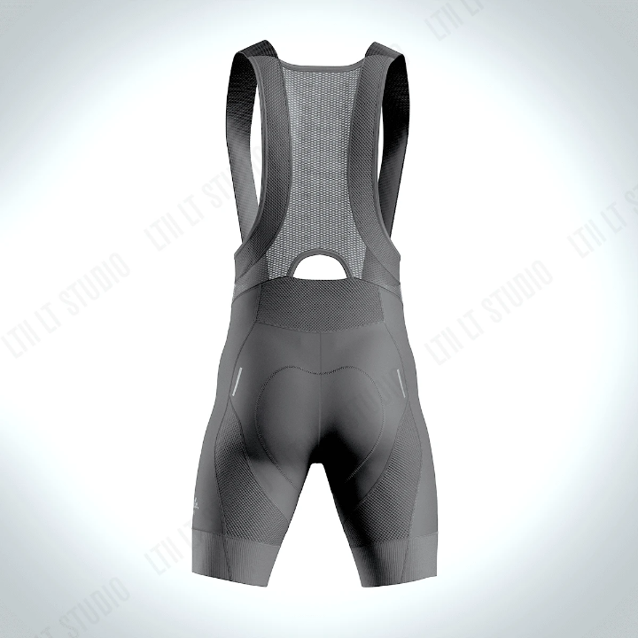 1pc Cut Out Cycling Bib Shorts Gym Clothes Men Biker Shorts