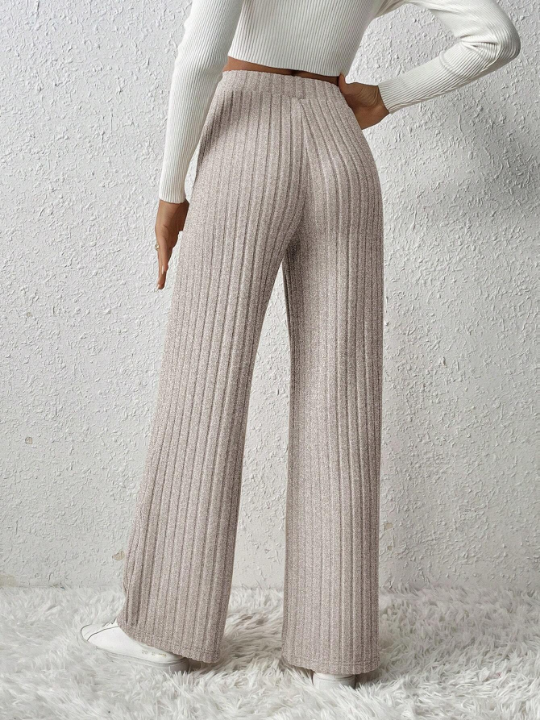 Frenchy High Waist Wide Leg Pants