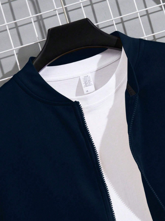 Men Zip Up Sweatshirt