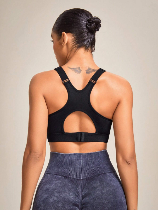 Cut Out Back Sports Tank Top