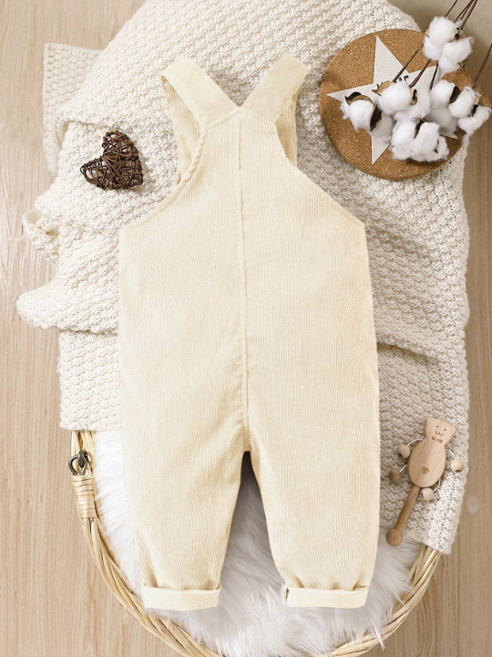 Baby Boy Flap Pocket Overall Jumpsuit