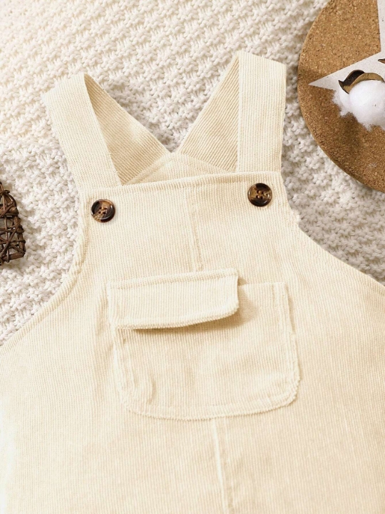 Baby Boy Flap Pocket Overall Jumpsuit