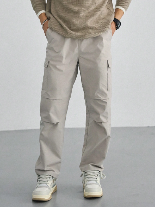 DAZY Men Flap Pocket Side Cargo Pants