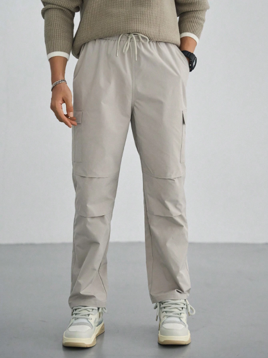 DAZY Men Flap Pocket Side Cargo Pants