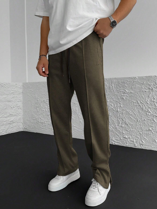 Manfinity Hypemode Men Solid Slant Pocket Sweatpants