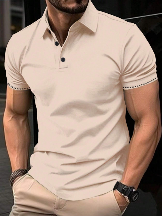 Manfinity Men Solid Polo Shirt