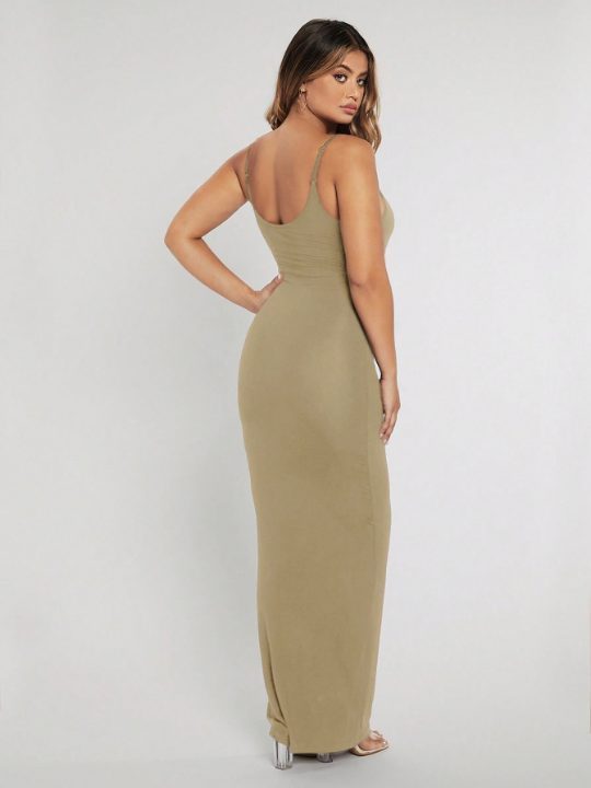 Solid Cami Bodycon Dress