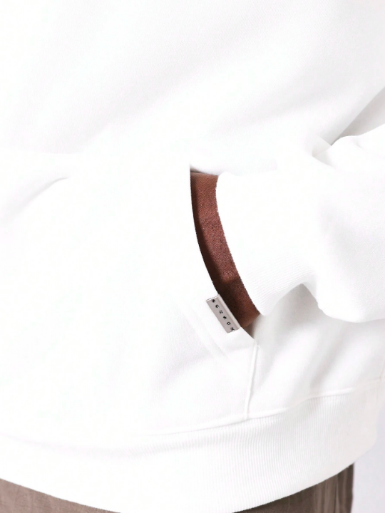 SUMWON Regular Fit Essential Overhead Hoodie