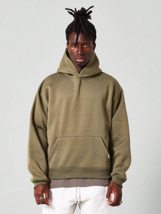 SUMWON Regular Fit Essential Overhead Hoodie
