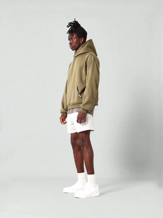 SUMWON Regular Fit Essential Overhead Hoodie