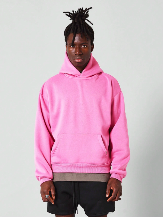 SUMWON Regular Fit Essential Overhead Hoodie