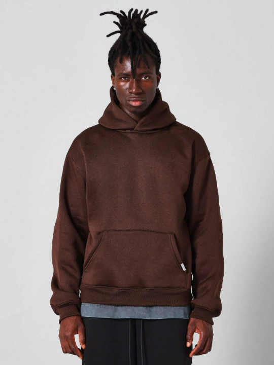 SUMWON Regular Fit Essential Overhead Hoodie