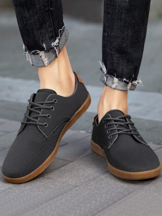 Mens Fashion Sneakers Casual Shoes Minimalist Oxfords Slip On Flat Shoes Workout Breathable Loafers Business Dress Shoes