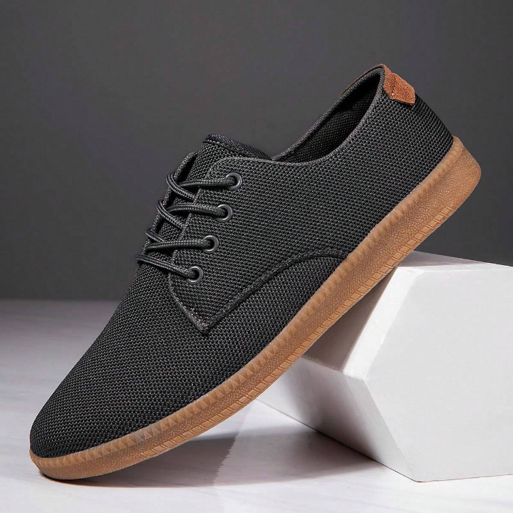 Mens Fashion Sneakers Casual Shoes Minimalist Oxfords Slip On Flat Shoes Workout Breathable Loafers Business Dress Shoes