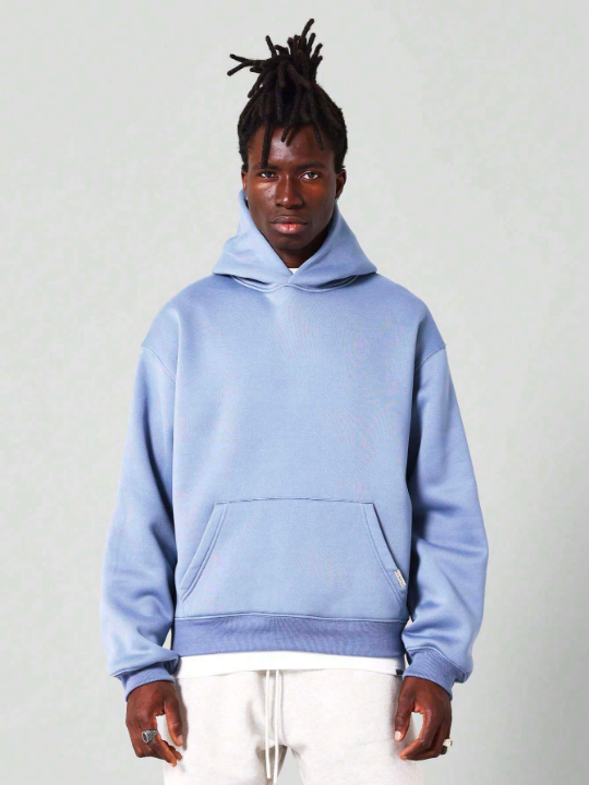 SUMWON Regular Fit Essential Overhead Hoodie