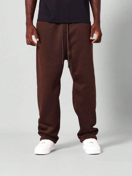 SUMWON Straight Fit Essential Drop Crotch Jogger