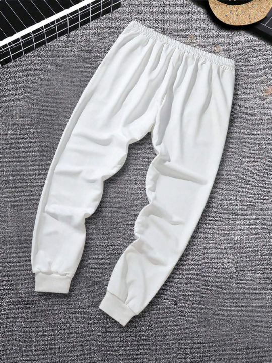 Manfinity Men's Elastic Waist Drawstring Jogger Pants