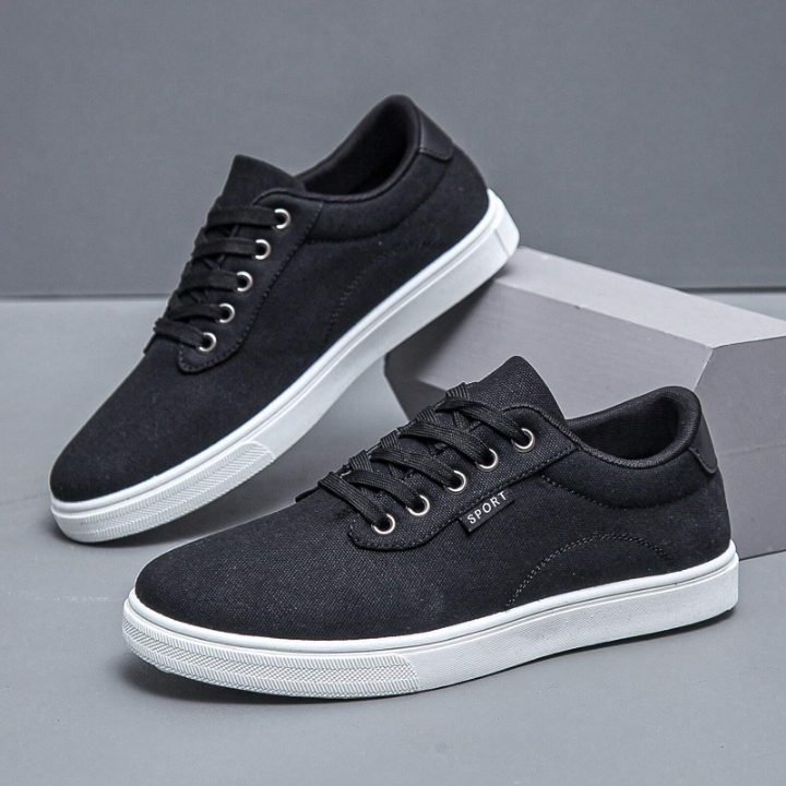 Men's Simple & Comfortable Slip-on Casual Sneakers, Non-slip, All-season, Suitable For Various Occasions