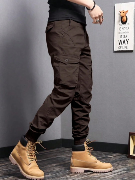 Manfinity EMRG Men's Workwear Tapered Pants