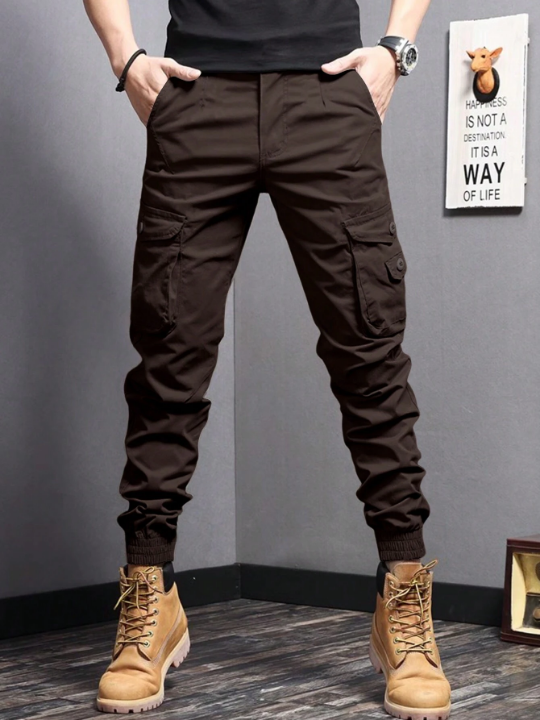 Manfinity EMRG Men's Workwear Tapered Pants