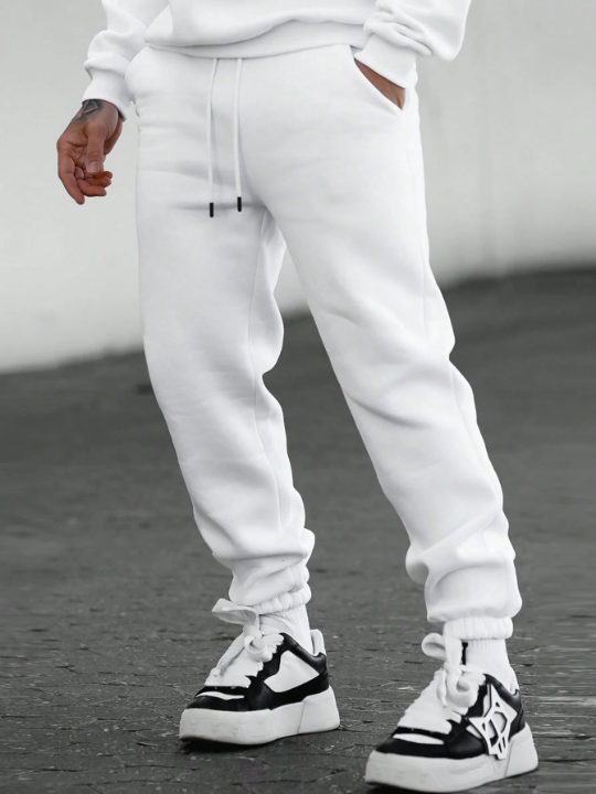 Men's Casual Sports Jogger Pants With Elastic Ankles, Fall/winter