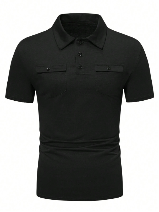 Manfinity LEGND Men's Solid Color Polo Shirt