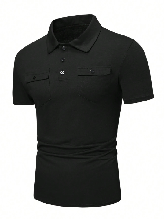 Manfinity LEGND Men's Solid Color Polo Shirt