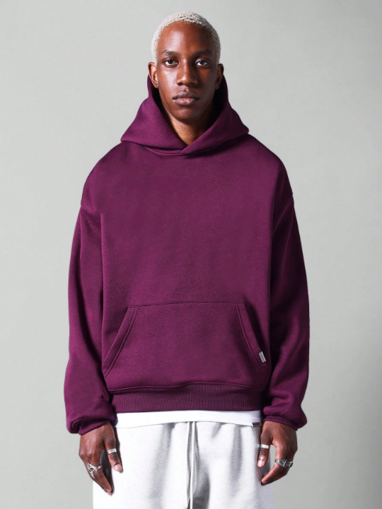 SUMWON Regular Fit Essential Overhead Hoodie