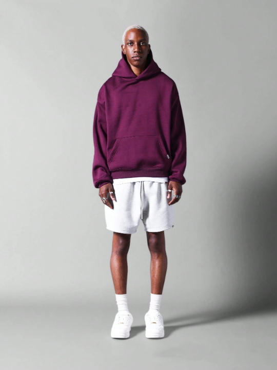 SUMWON Regular Fit Essential Overhead Hoodie