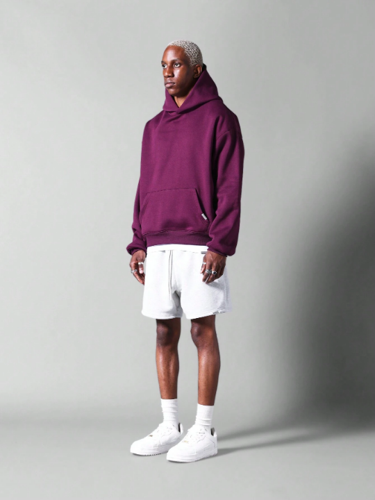 SUMWON Regular Fit Essential Overhead Hoodie