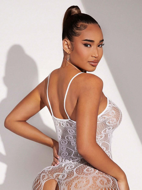 Fishnet Cut-out Bodystocking